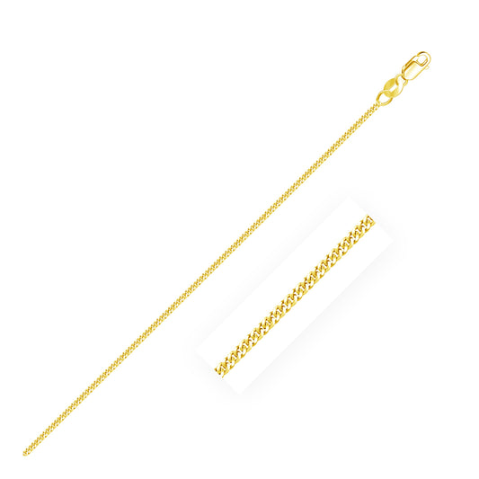 10k Yellow Gold Gourmette Chain (1.40 mm)