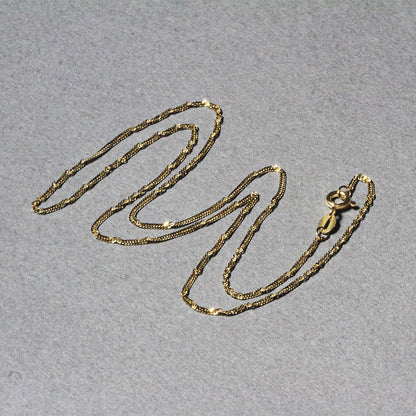 10k Yellow Gold Singapore Chain (1.50 mm)