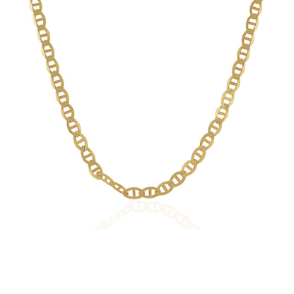 10k Yellow Gold Mariner Link Chain (4.50 mm)