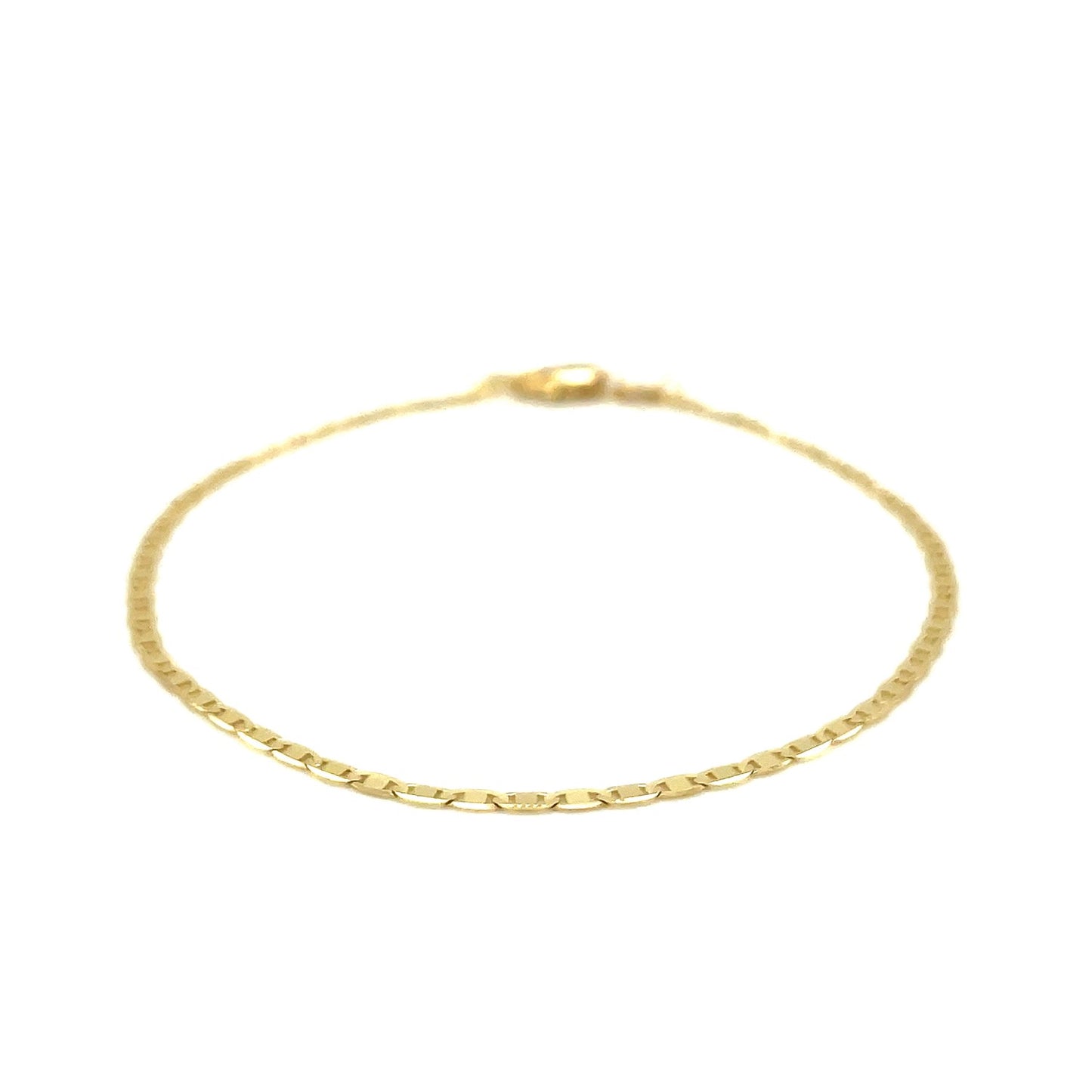 10k Yellow Gold Mariner Link Bracelet (1.70 mm)