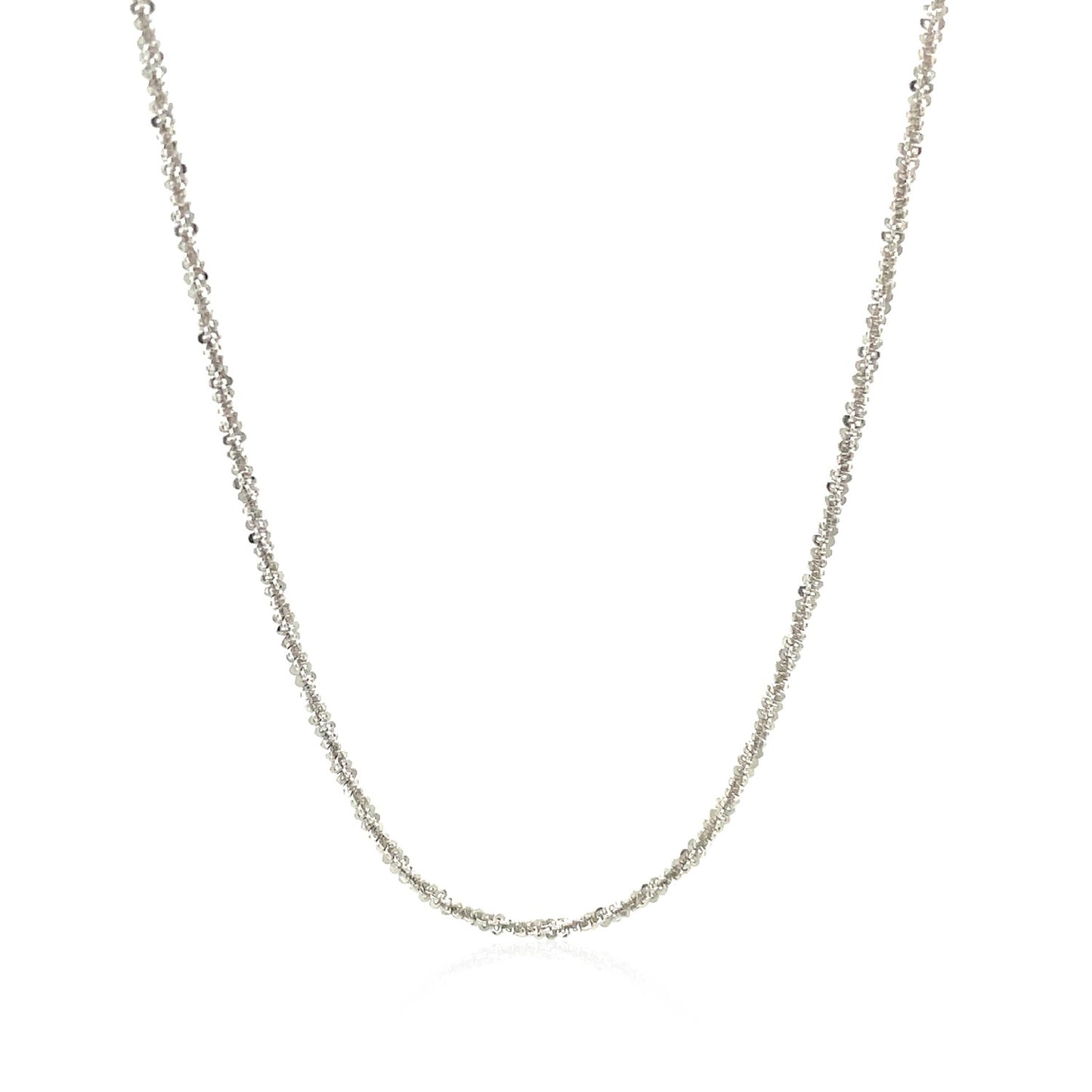 Sterling Silver 1.5mm Adjustable Sparkle Chain (1.50 mm)