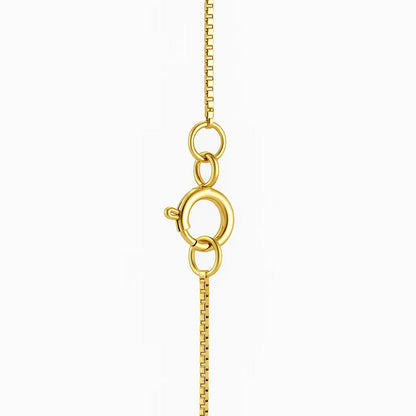 Sea Shell Necklace in 10K Yellow Gold