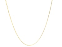 14k Yellow Gold Cable Link Chain (0.50 mm)