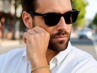 14k Yellow Gold Semi Solid Miami Cuban Bracelet (5.00 mm)