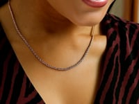 14k Rose Gold Round Wheat Chain (1.00 mm)